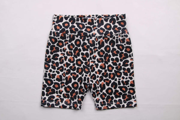 Leopard Biker shorts (shorts only) – Leopardbaby Boutique