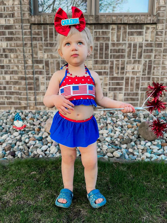 USA flag swimsuit