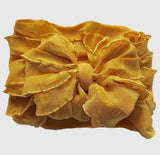 Mustard Ruffled Headband