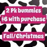 LIMIT 2 per order! Mystery 2 pack holiday bummies