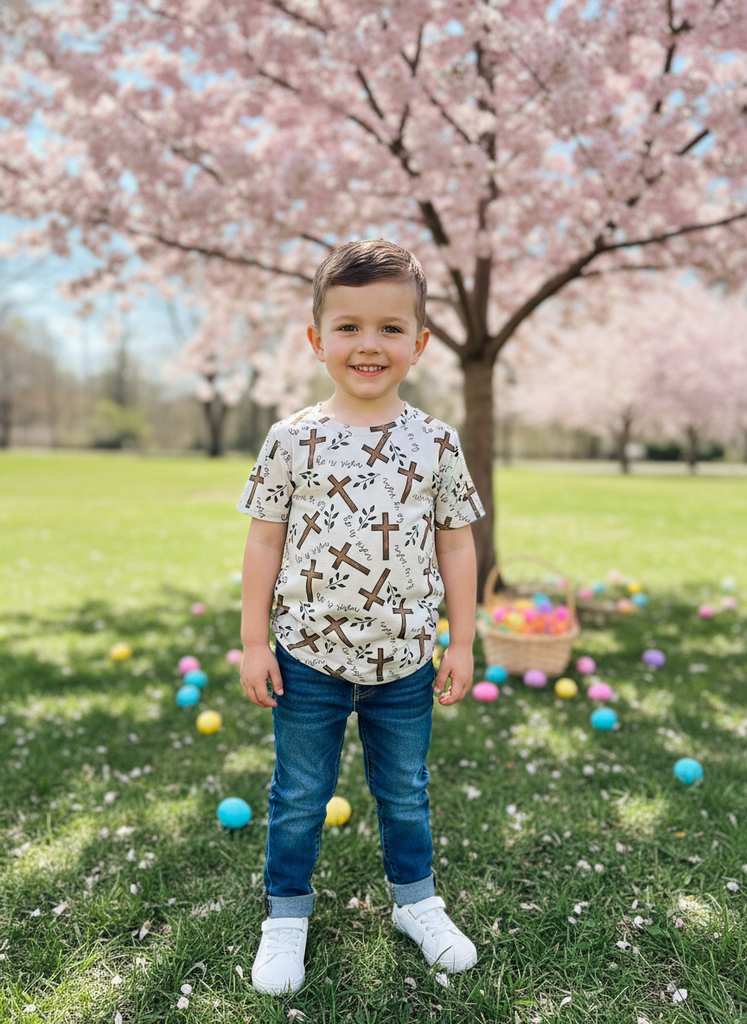 He is risen Short Sleeve T shirt