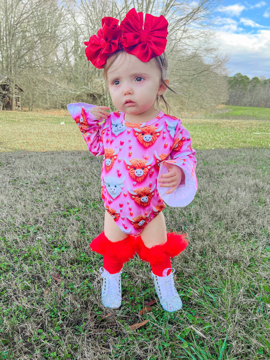 Pink highland bell leo