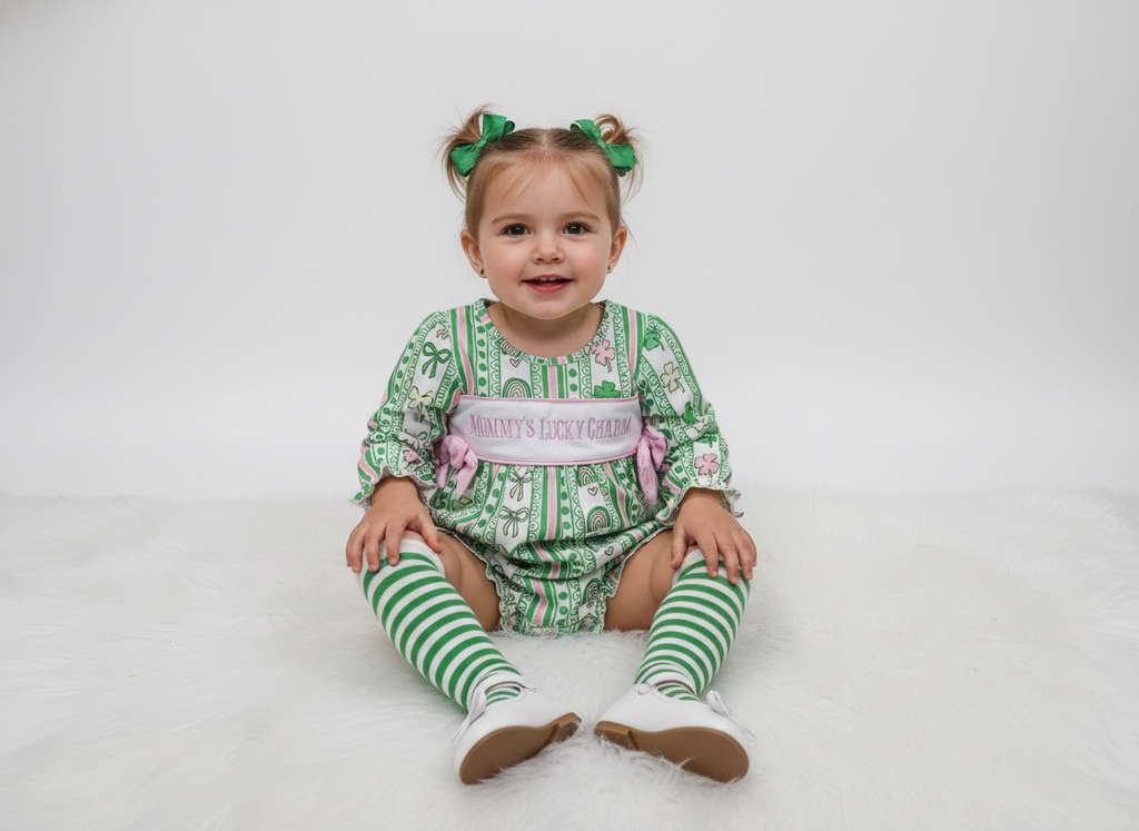 Mommy’s lucky charm Romper