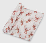 Oh deer muslin Swaddle