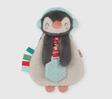 Itzy penguin Lovey™ with Silicone Teether Toy