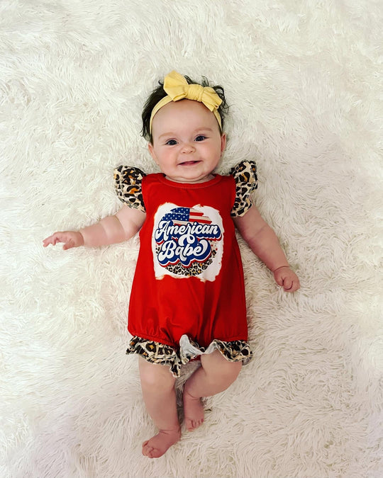Clover cottage American babe romper