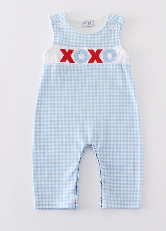 Smocked xoxo boy Jon Jon