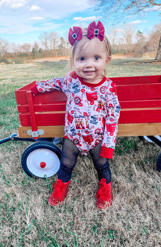 Long sleeve jingle bell rock leo