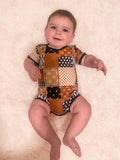 Smiley mushroom bodysuit