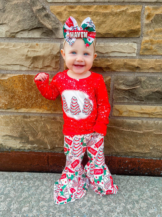 Tree cakes long sleeve set