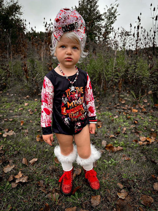 Most wonderful time of the year romper