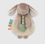 Itzy bunny Lovey™ with Silicone Teether Toy