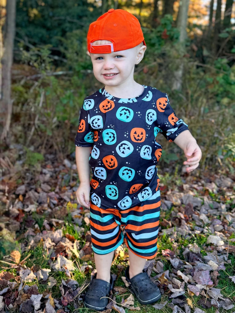 Halloween bucket blue set