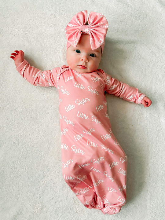 Little sister clearance newborn gown