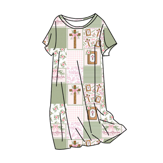 PRE ORDER CLOSES 12/14 Psalm 46:5  Mom gown/ unisex pants bamboo - early March DELIVERY