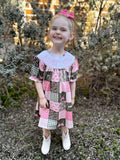 Smocked hunting daddys girl Dress