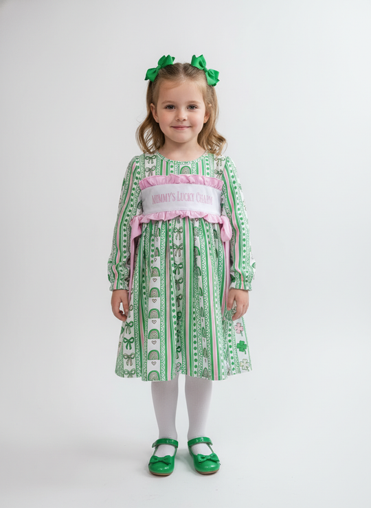 Mommy’s lucky charm dress