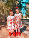 Smocked love bug Dress