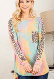 Mommy tie dye top