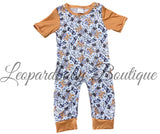Be mine bears romper