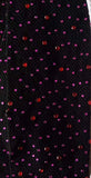 Bling tights- black with red and pink bling