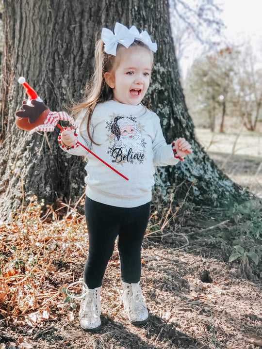 Santa snowflake sweater
