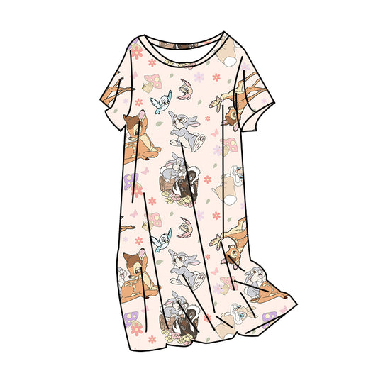 PRE ORDER CLOSES 12/14 thumper Mom gown/ unisex pants bamboo - early March DELIVERY