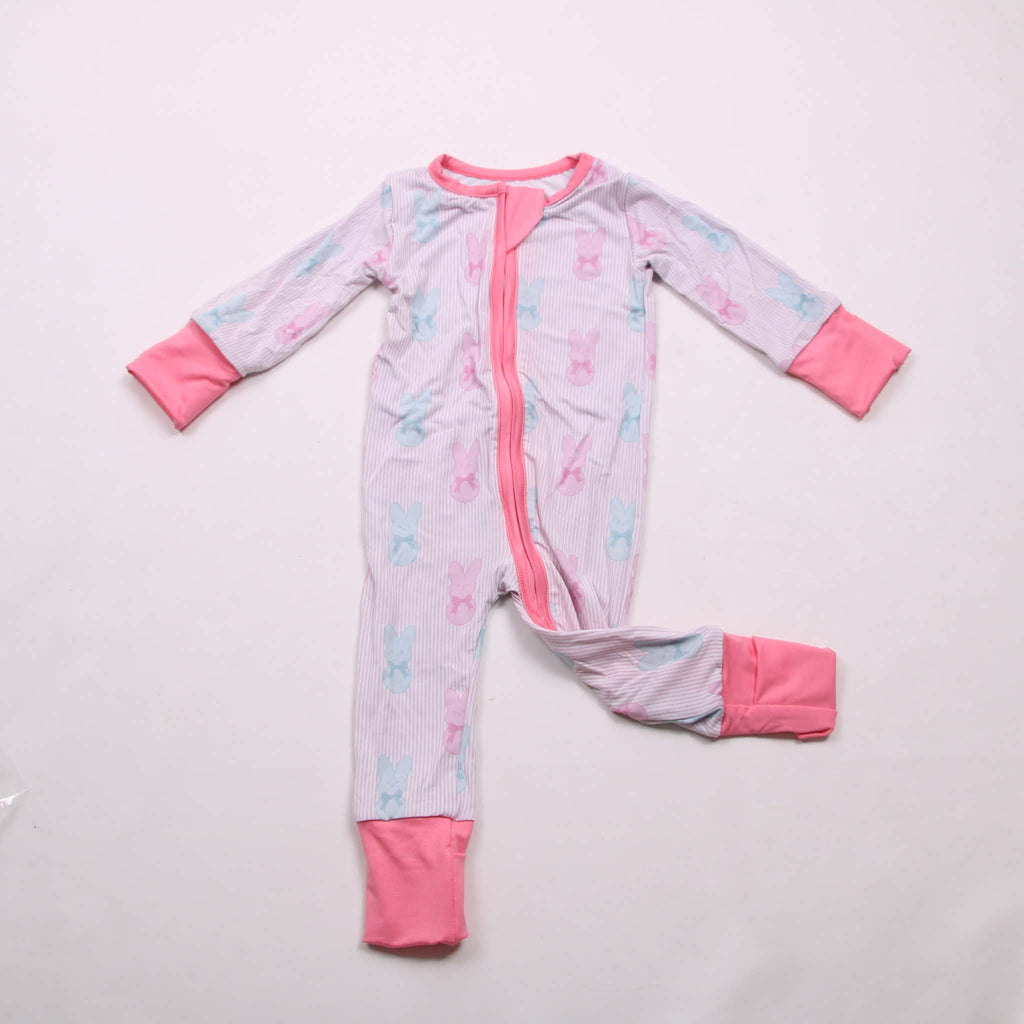 Pink peeps Bamboo Zippy