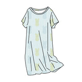 PRE ORDER CLOSES 12/14 blue peeps Mom gown/ unisex pants bamboo - early March DELIVERY