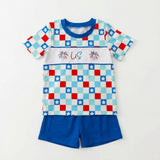 USA check boy set