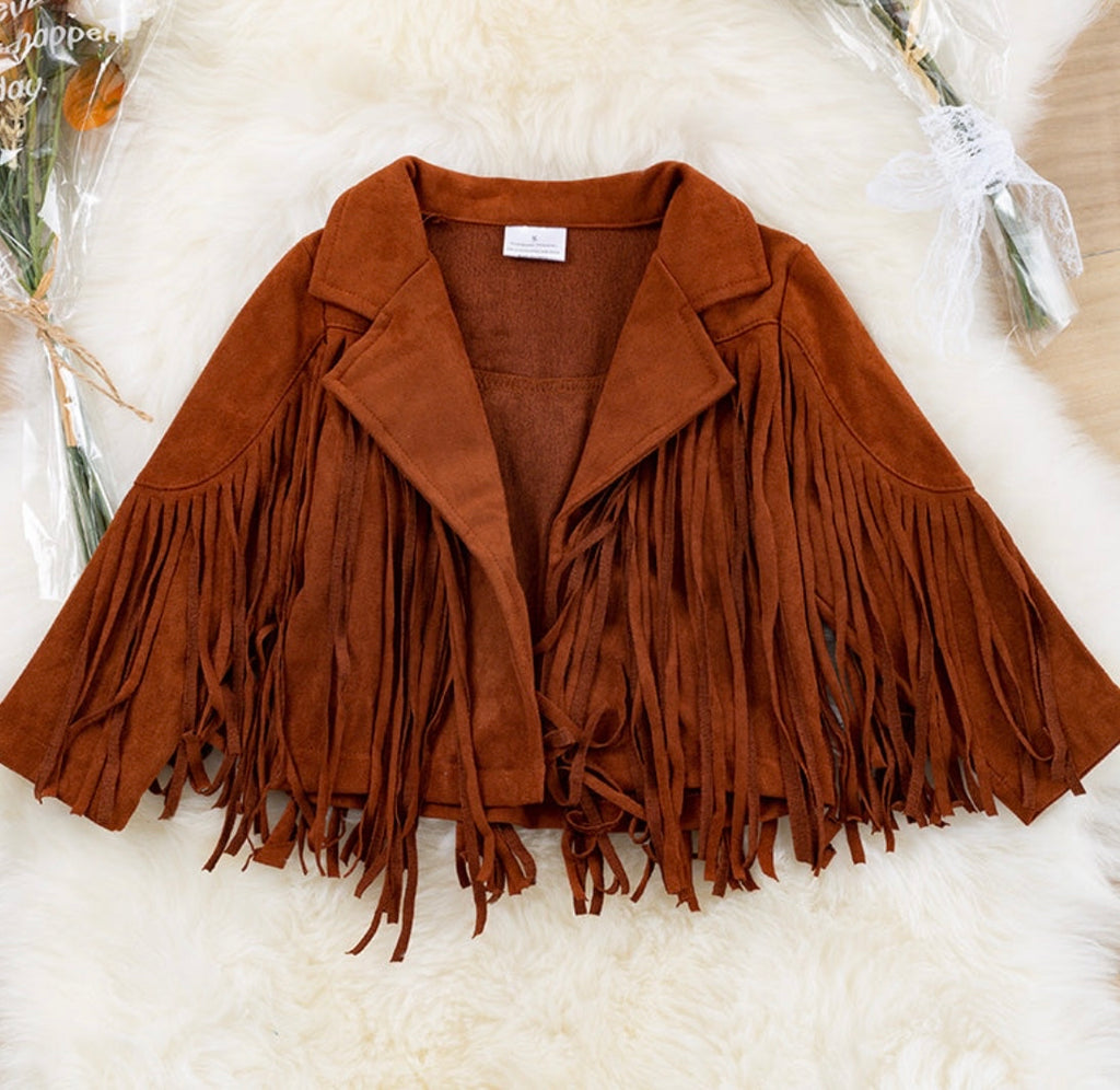 Plus Size Fringe Suede Jacket | Woman Within Plus Size Fringe Suede Jacket | Woman Within