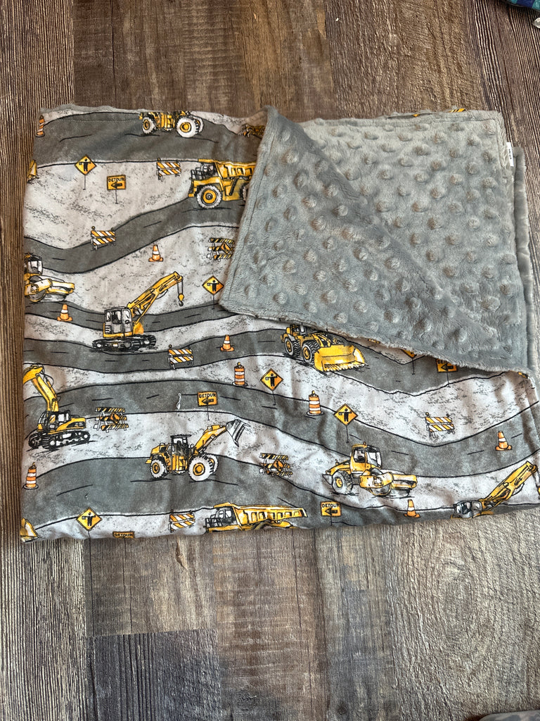 Handmade Construction minky