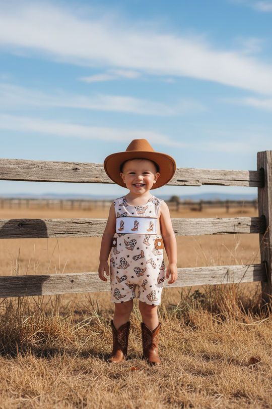 Western boots boy Jon Jon