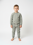 Brushed French terry jogger set- sage