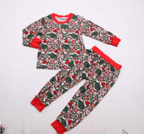 Floral Christmas Bamboo 2 Pc set