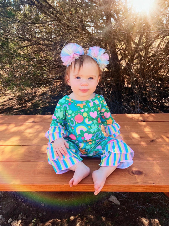 Clover Cottage Lucky Charm Romper