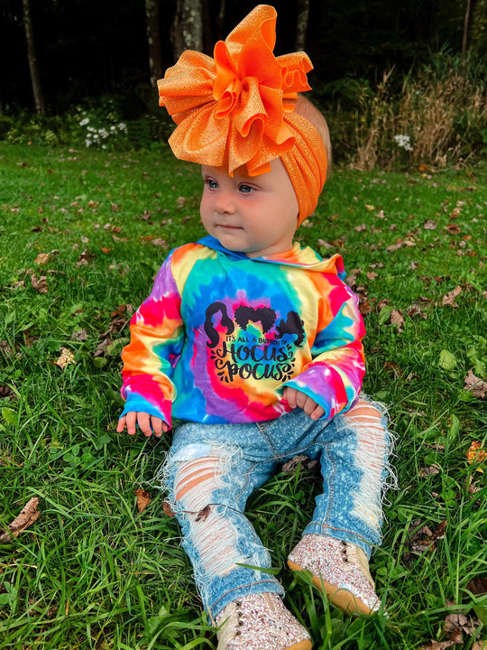 Pocus tie dye hoodie