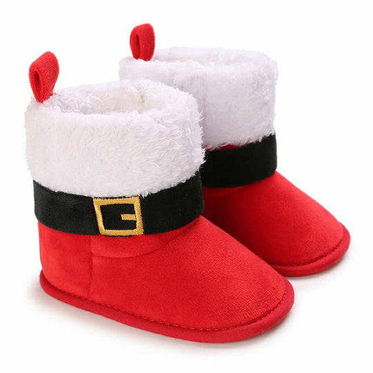 Santa boots soft sole