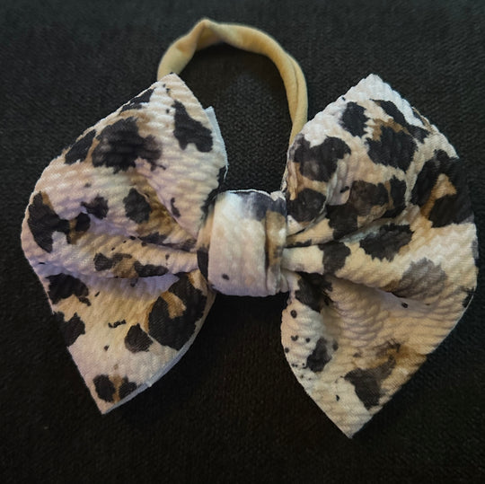 Watercolor leopard nylon