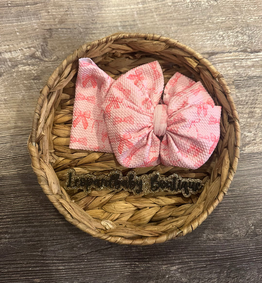 Coquette bows messy wrap