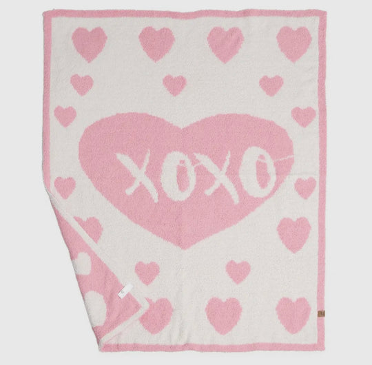 Luxury soft xoxo blanket