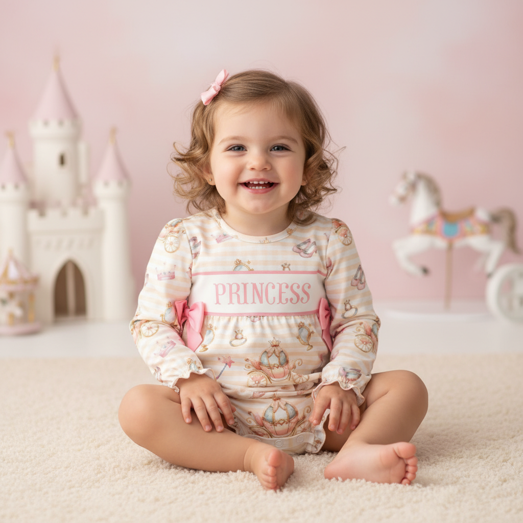 Princess carriage Romper