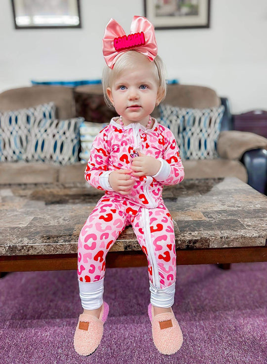 Pink leopard Bamboo sleeper