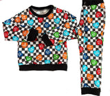 French terry loved jogger set