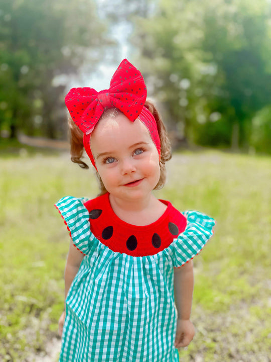 Watermelon classic bow