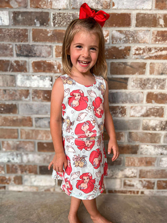 Mermaid 2 pc athletic set