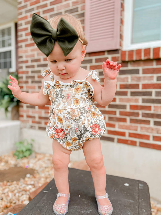 Vintage Floral romper