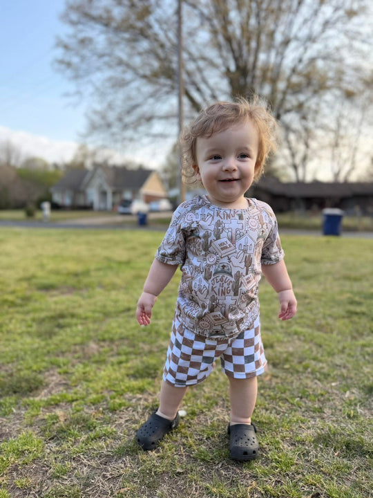 Boys Jesus is king set