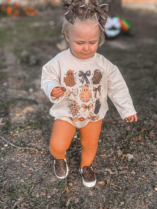 Boo- Jee ghost sweater romper