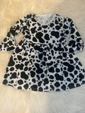 Cow spots dress - SIZE 2T